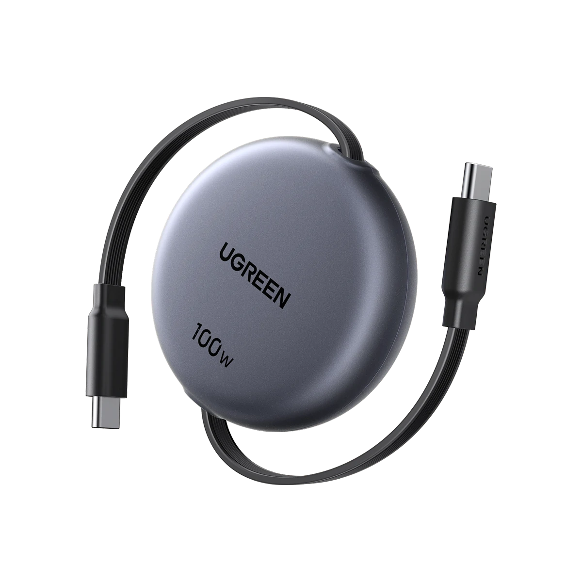 UGREEN 100W Nexode Retractable USB C to USB C Cable