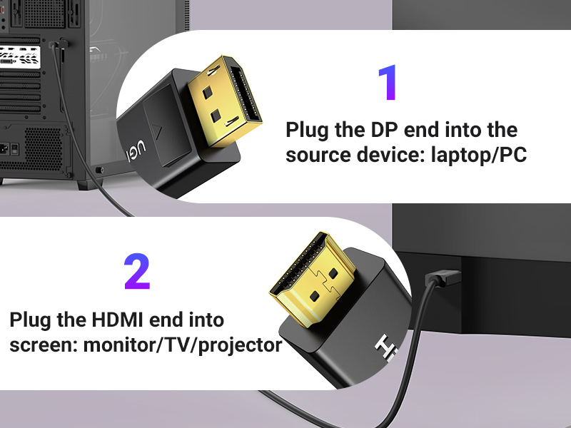Displayport to HDMI