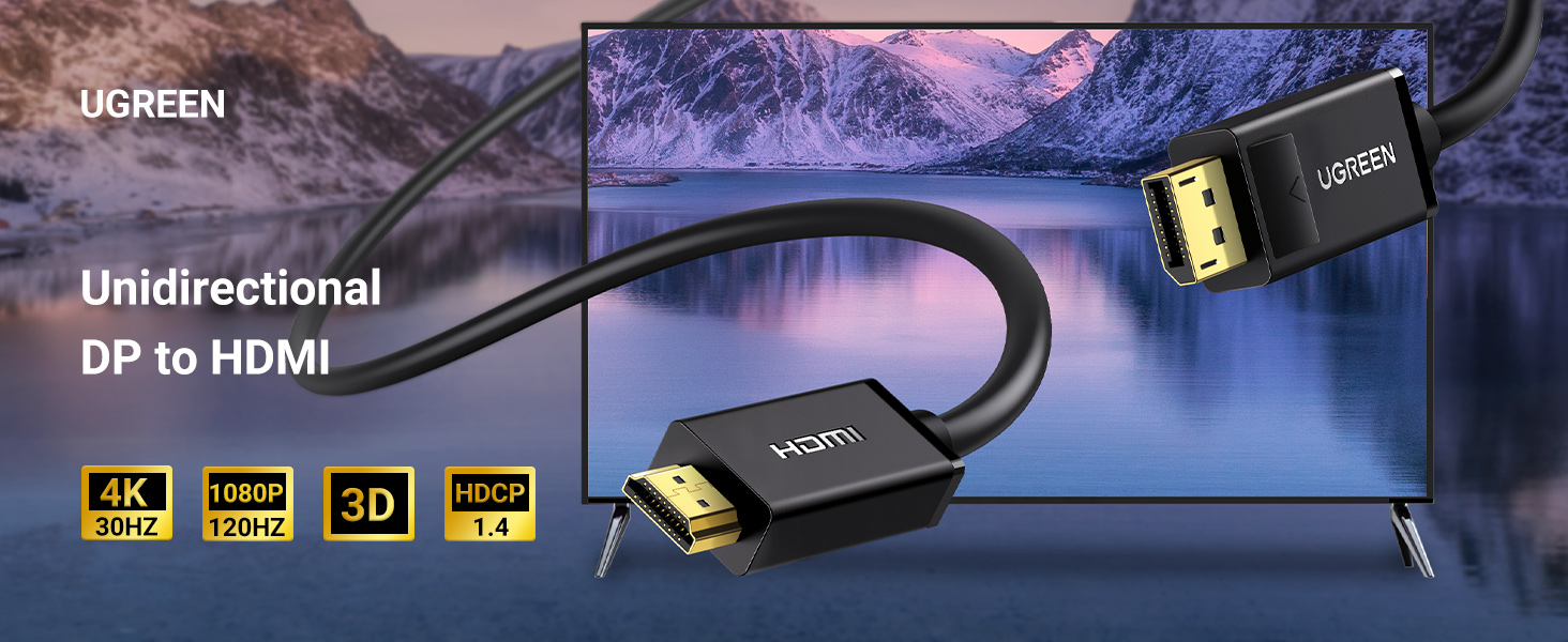 DP to HDMI